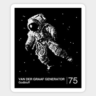 Van der Graaf Generator / Minimalist Graphic Artwork Design Magnet